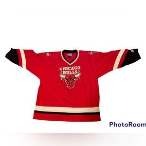 Chicago bulls vintage hockey jersey men’s XL.